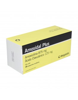AMOXIDAL PLUS 875mg/ 125 mg  CAJA X 20 COMP