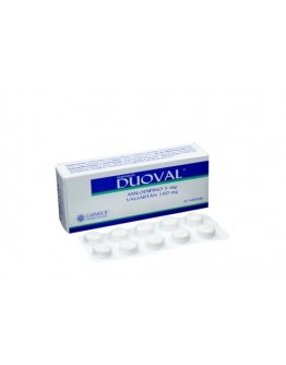 DUOVAL 5/80 mg X 30 TAB