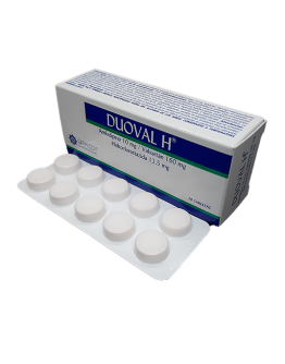 DUOVAL H 10/160/12,5 mg X 30 TAB