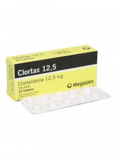 CLORTAX 12,5 mg CAJA X 30 TABLETAS