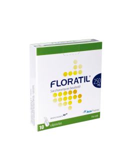 Floratil 250mg caja x 10 Capsulas