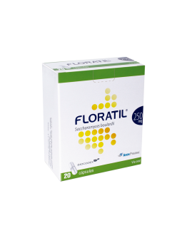Floratil 250mg caja x 20 capsulas