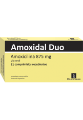 Amoxidal Duo Comprimidos Caja X 21