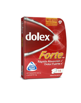 DOLEX FORTE OPTIZORB TAB 500/65mg CJAX14
